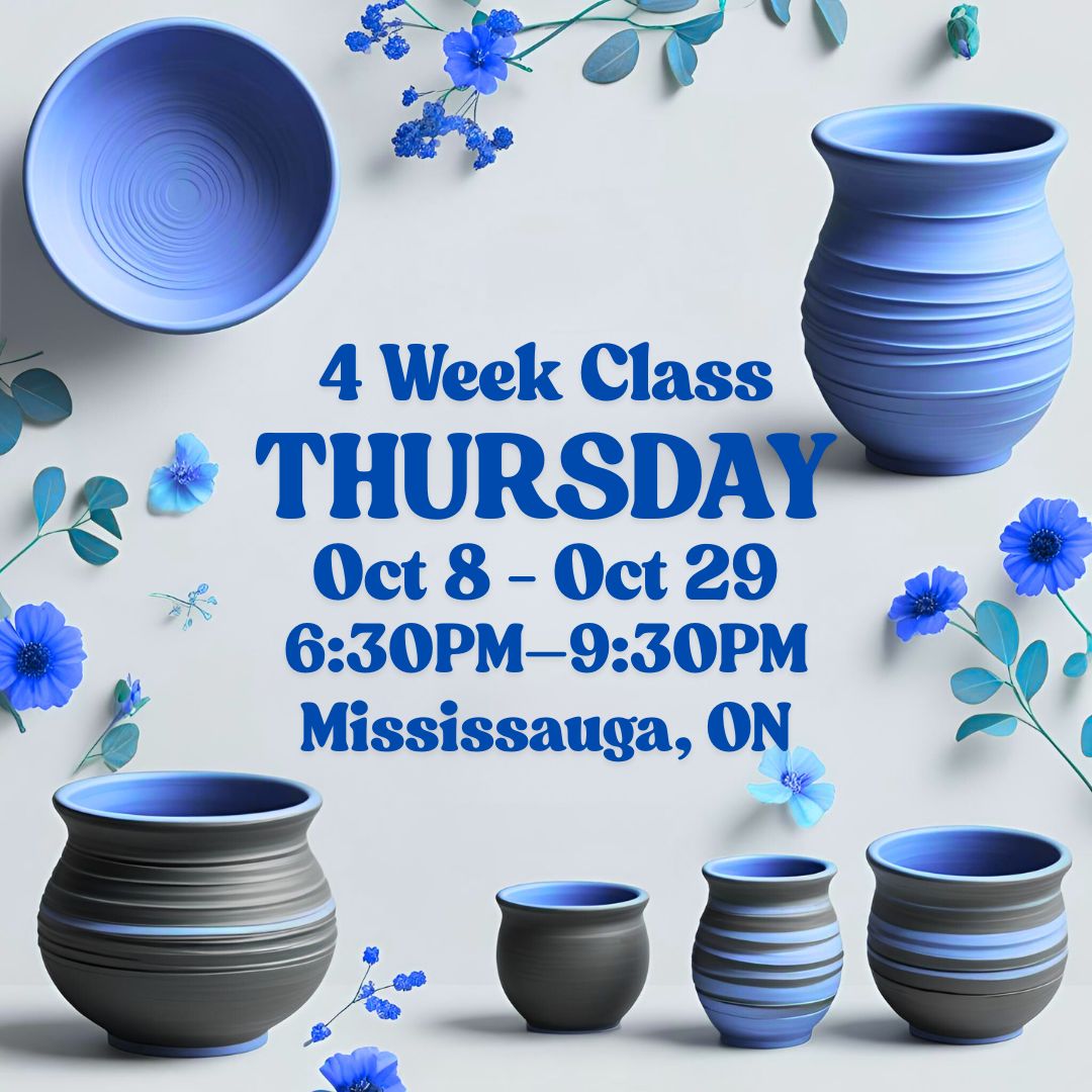 Mississauga, 4 Week Class, Thursday, October 8 - October 29, 6:30pm-9:30pm