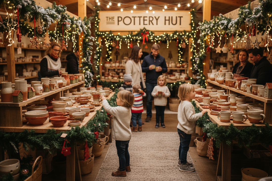 Holiday Cheer in Clay: Join Us at The Pottery Hut’s Holiday Pottery Market on December 13 (Free Entry, Kid-Friendly!)