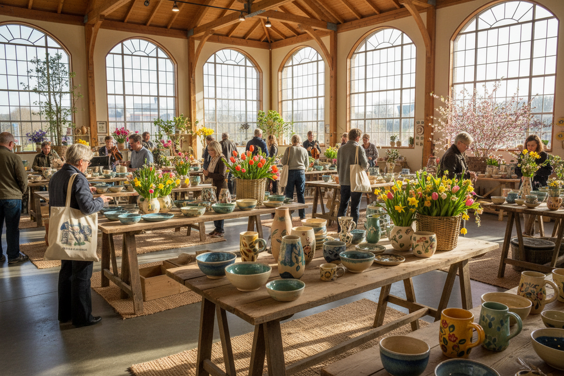 Clay, Community, and Creativity: Our Upcoming Spring Market Featuring Members and Local Artists