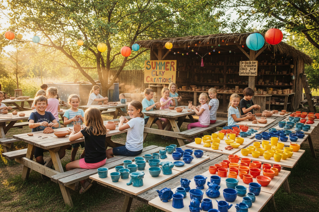 Mud, Memories, and Masterpieces: Why Kids Summer Pottery Camps Are Great for Children