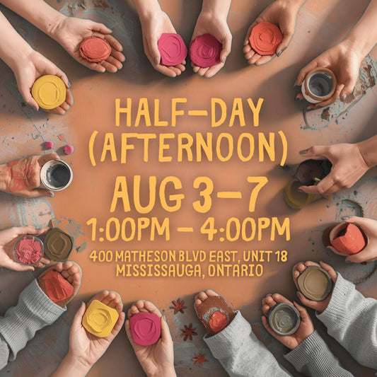 Half-Day Kids Camp (Afternoon) August 3-7, 1:00pm - 4:00pm