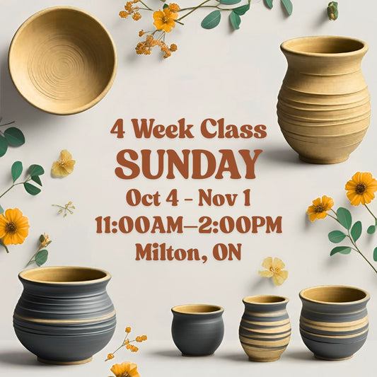 Milton, 4 Week Class, Sunday, October 4 - November 1, 11:00am-2:00pm