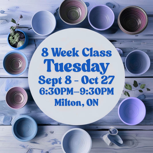 Milton, 8 Week Class, Tuesday, September 8 - October 27, 6:30-9:30pm