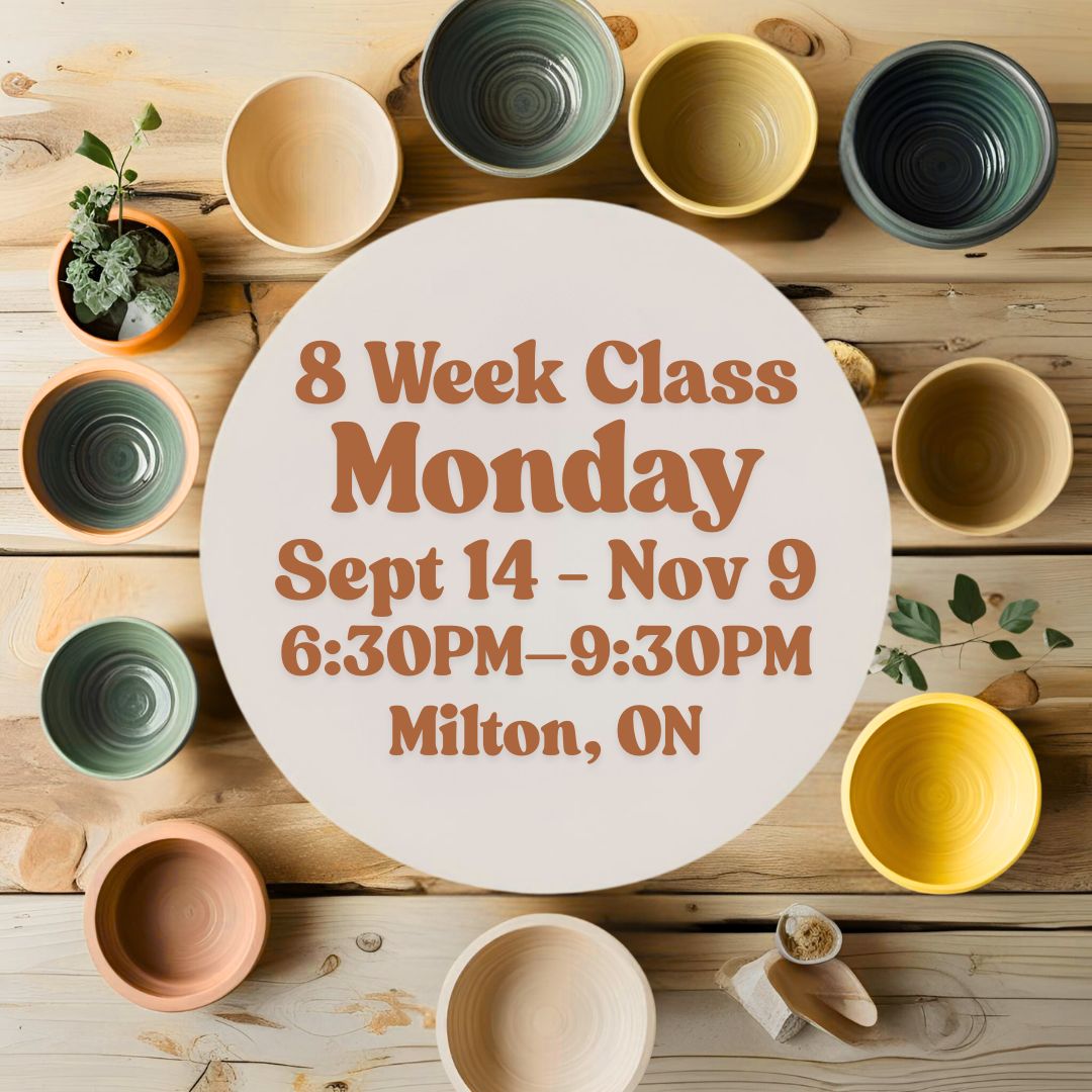 Milton, 8 Week Class, Monday, September 14 - November 9, 6:30-9:30pm