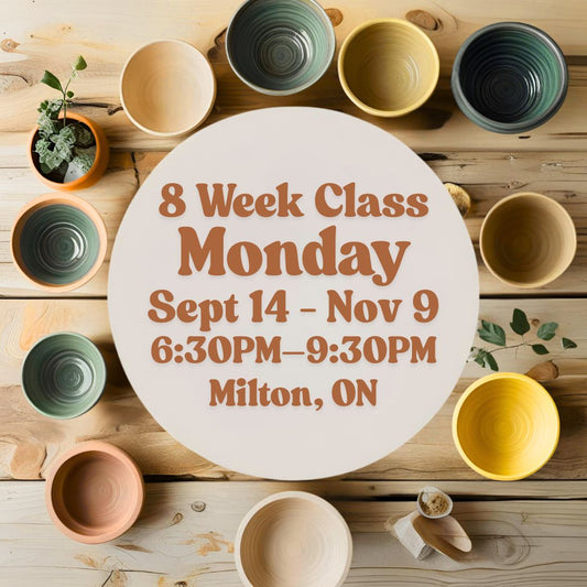 Milton, 8 Week Class, Monday, September 14 - November 9, 6:30-9:30pm