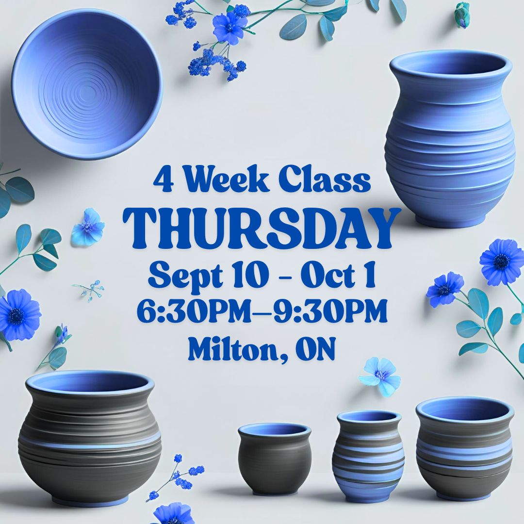 Milton, 4 Week Class, Thursday, September 10 - October 1, 6:30pm-9:30pm