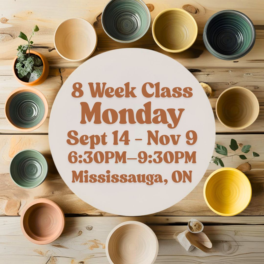 Mississauga, 8 Week Class, Monday, September 14 - November 9, 6:30-9:30pm