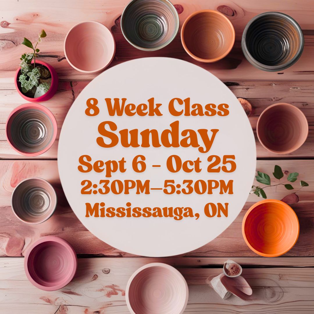 Mississauga, 8 Week Class, Sunday, September 6 - October 25, 2:30-5:30pm